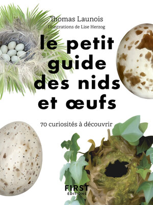 cover image of Petit Guide d'observation des nids et oeufs